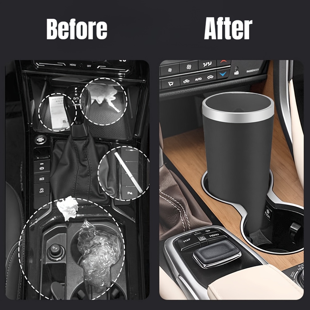 Kompaktowy, szczelny mini kosz – Waterproof Car Trash Can With Lid recenzja i cena
