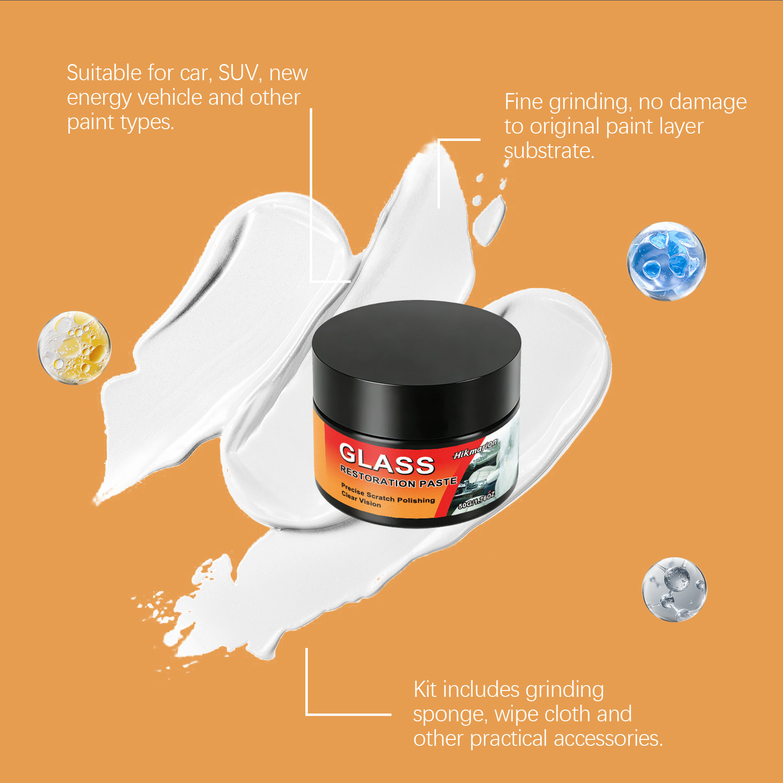 Pasta do polerowania szkła sam – Car Scratch Repair Polishing Wax Paste recenzja i cena