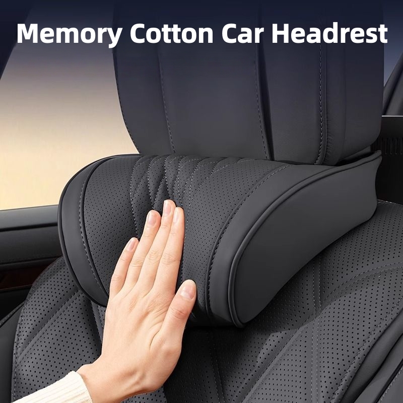 Luksusowa poduszka zagłówkowa  – Memory Foam Car Neck Pillow Lumbar Support recenzja i cena