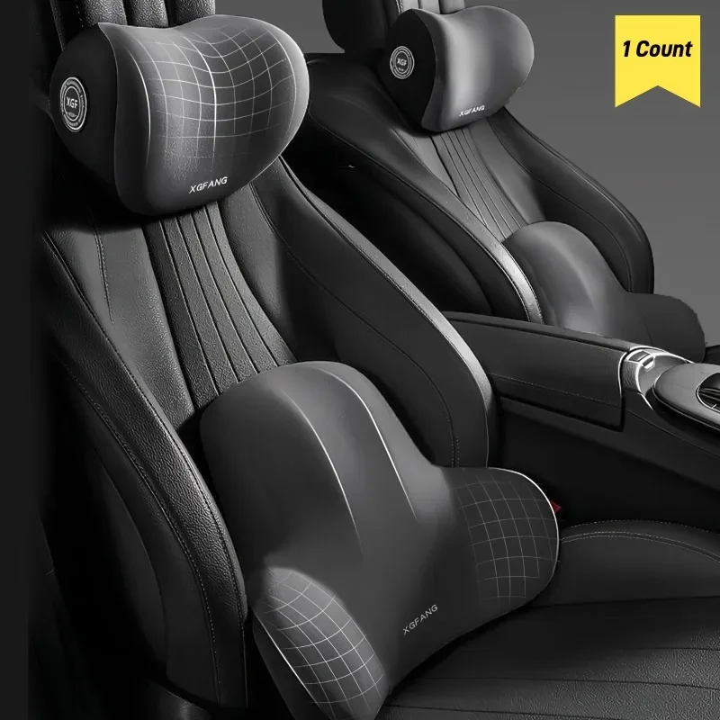 Zestaw poduszek samochodowych  – Memory Foam Car Neck Pillow Lumbar Support recenzja i cena
