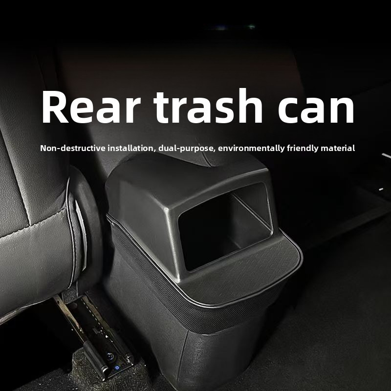 Silikonowy tylny schowek na śm – Waterproof Car Trash Can With Lid recenzja i cena