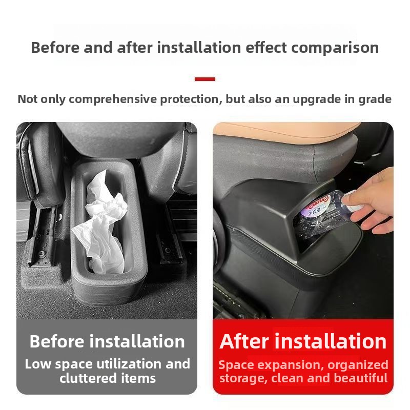 Silikonowy tylny schowek na śm – Waterproof Car Trash Can With Lid recenzja i cena