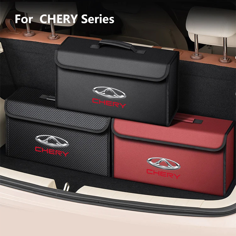 Skórzany organizer do bagażnik – Car Trunk Organizer Foldable Storage Box recenzja i cena