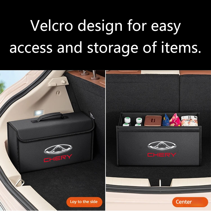 Skórzany organizer do bagażnik – Car Trunk Organizer Foldable Storage Box recenzja i cena