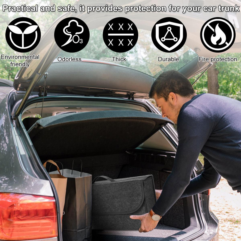 Organizer do bagażnika samocho – Car Trunk Organizer Foldable Storage Box recenzja i cena