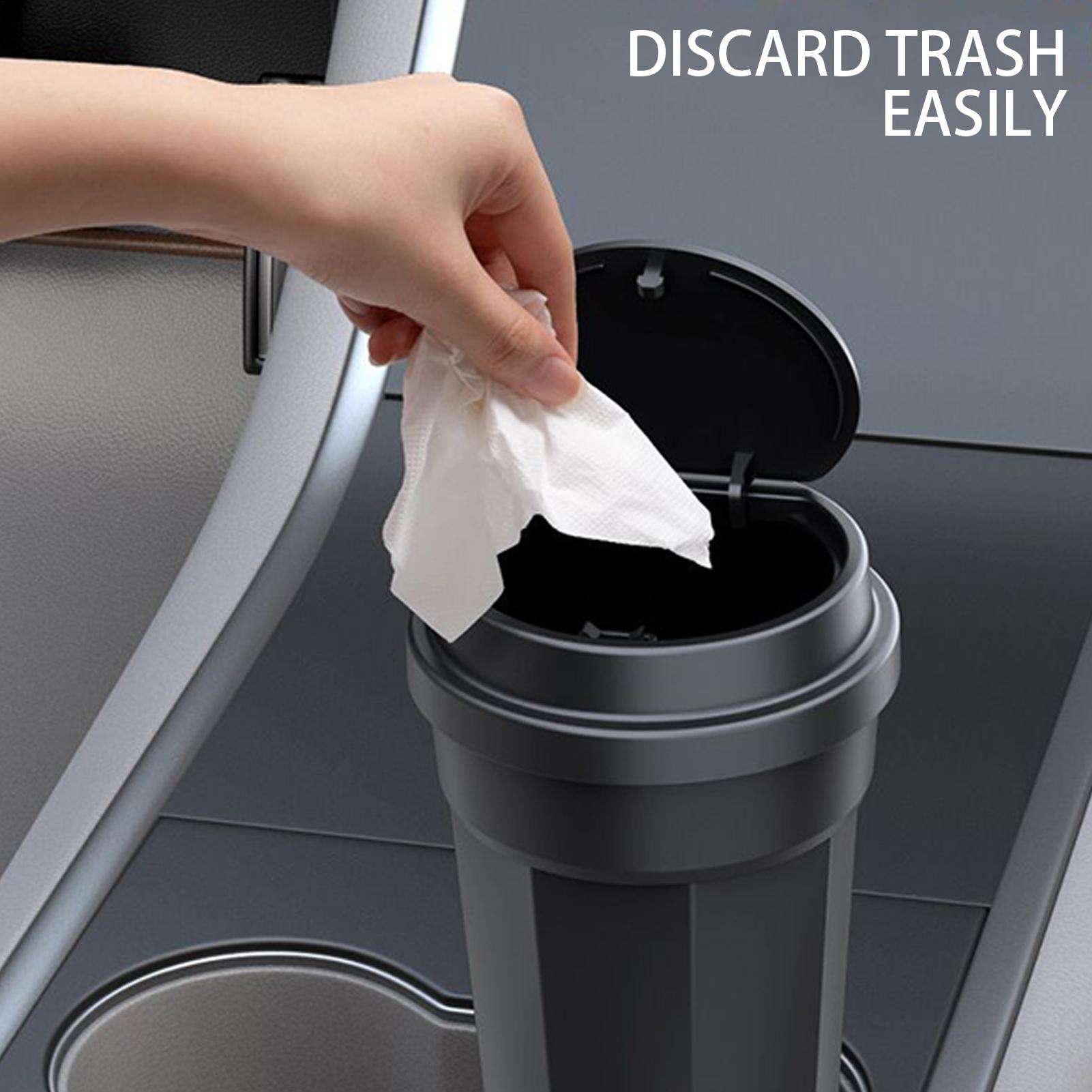 Kosz na śmieci do samochodu, u – Waterproof Car Trash Can With Lid recenzja i cena