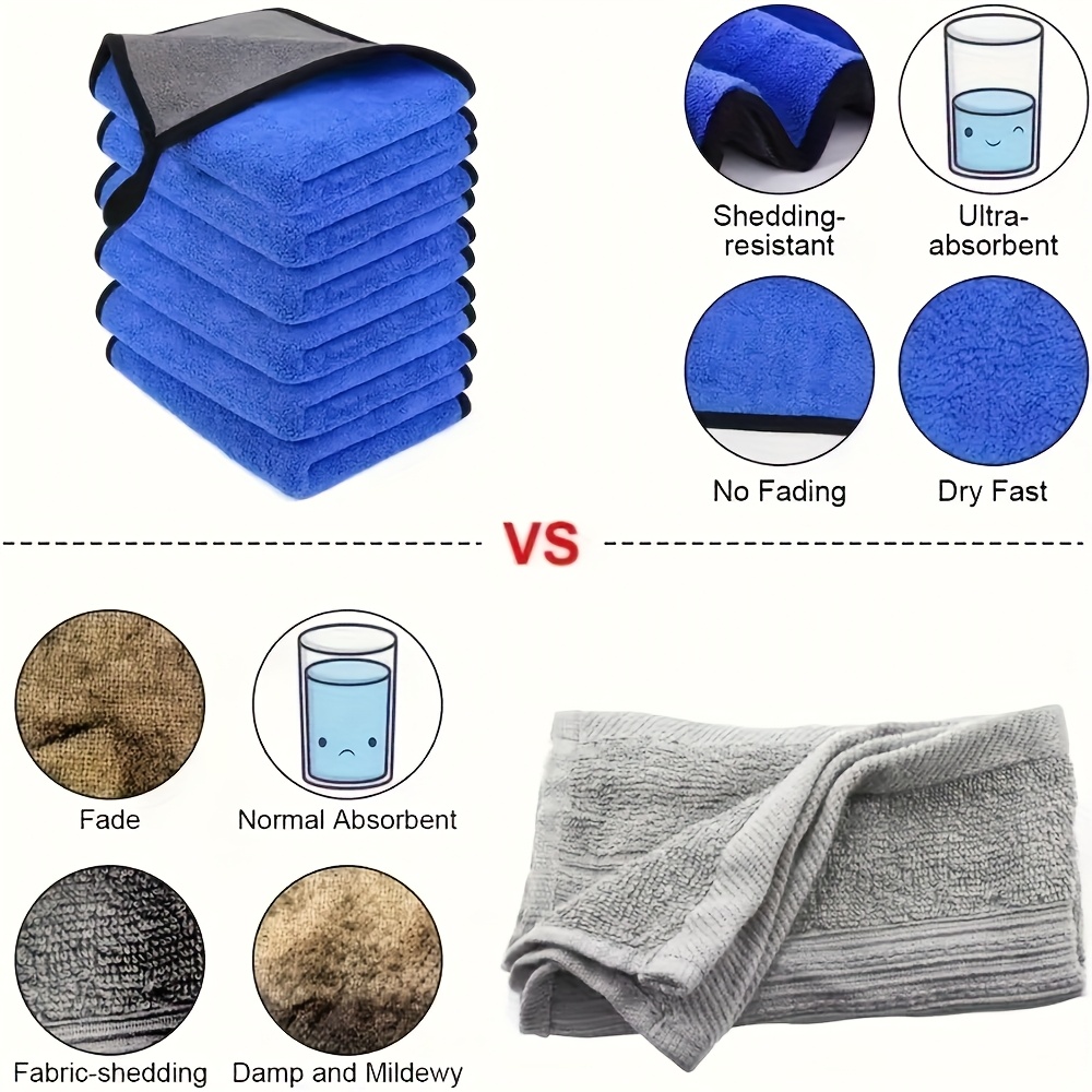 1-10 szt. Ręczników z mikrofib – Microfiber Car Drying Towel Super Absorbent recenzja i cena