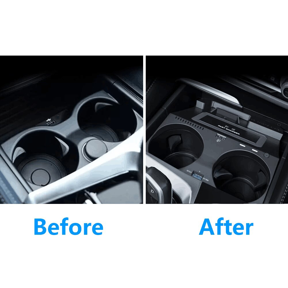 Uchwyt samochodowy na telefon  – Wireless Car Charger Mount Fast Charging recenzja i cena