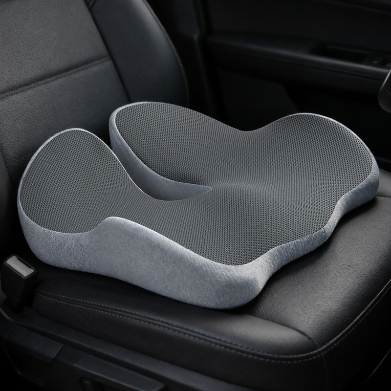 Przenośna poduszka na fotel sa – Memory Foam Car Neck Pillow Lumbar Support recenzja i cena