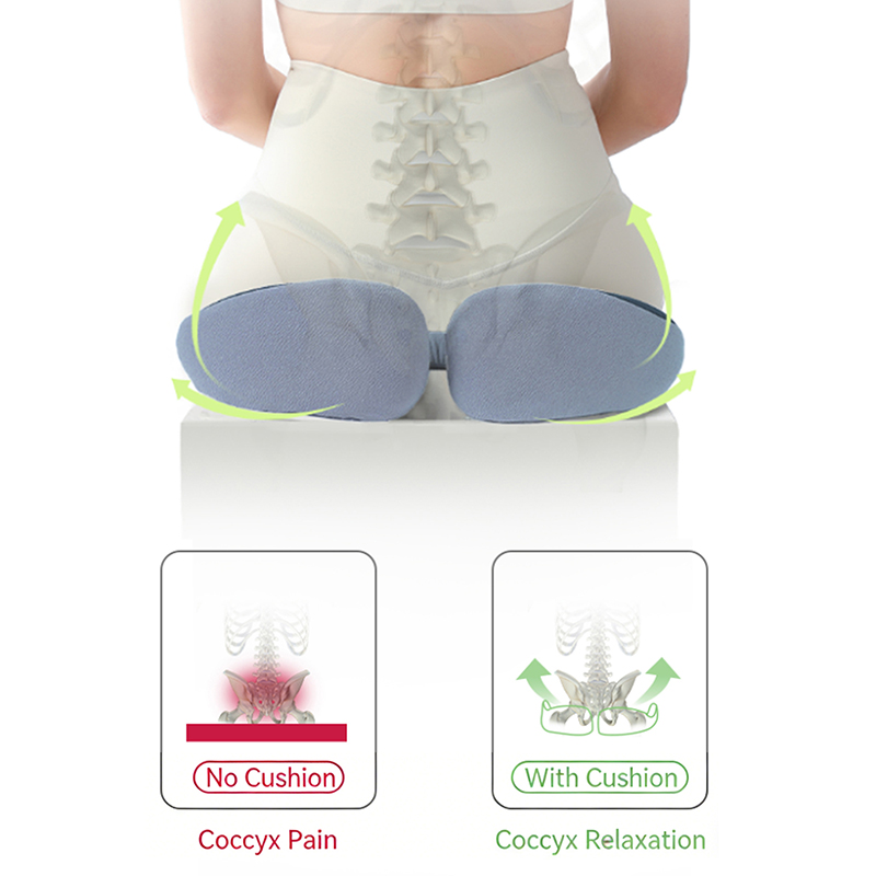 Przenośna poduszka na fotel sa – Memory Foam Car Neck Pillow Lumbar Support recenzja i cena