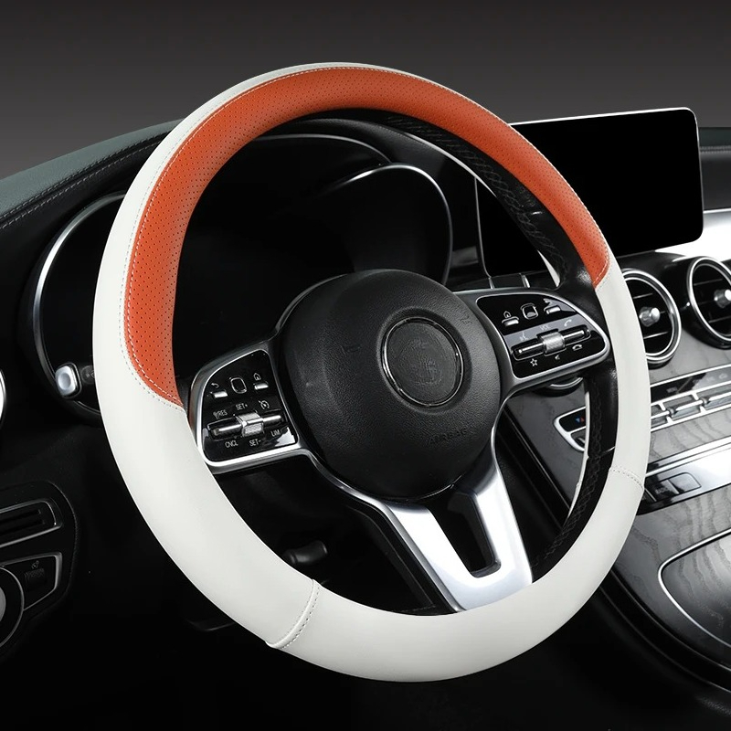 Perforowana skóra Nappa Pokrow – Car Steering Wheel Cover Anti Slip Breathable recenzja i cena