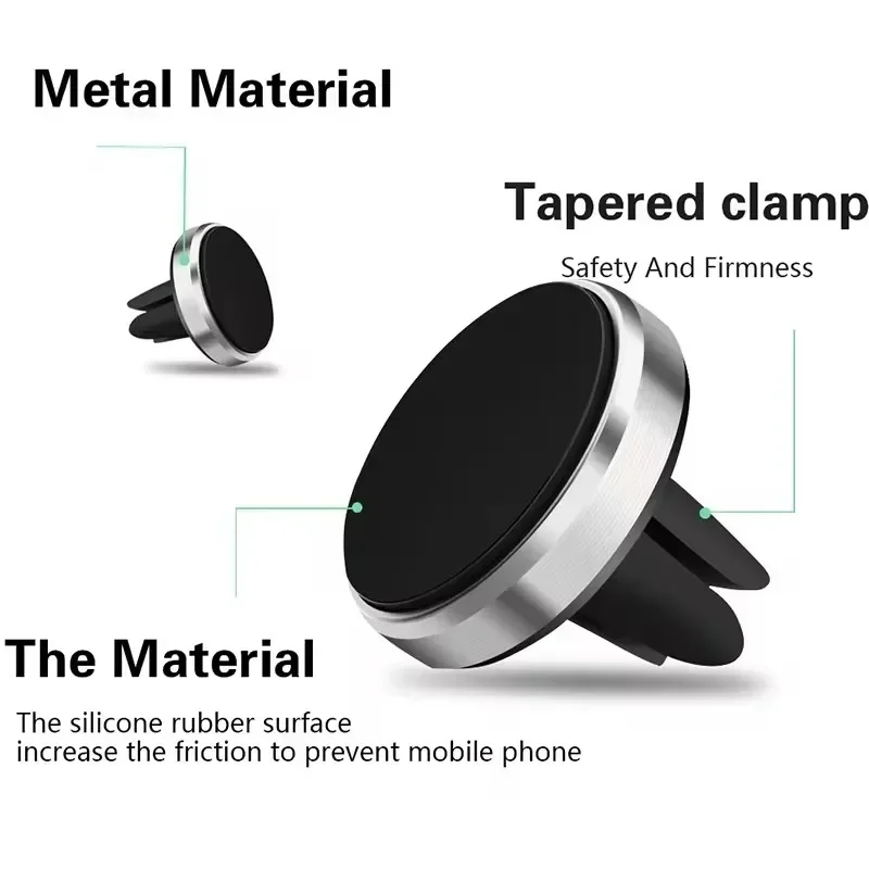 Magnetyczny uchwyt samochodowy – Magnetic Phone Holder For Car Vent recenzja i cena