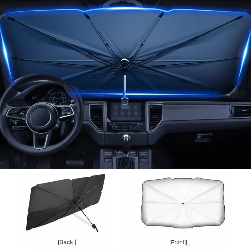 Osłona przeciwsłoneczna na szy – Car Sunshade Windshield Umbrella Foldable recenzja i cena