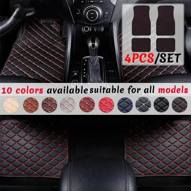 Dywaniki samochodowe 4 szt. Un – Car Floor Mats Universal Waterproof Leather recenzja i cena
