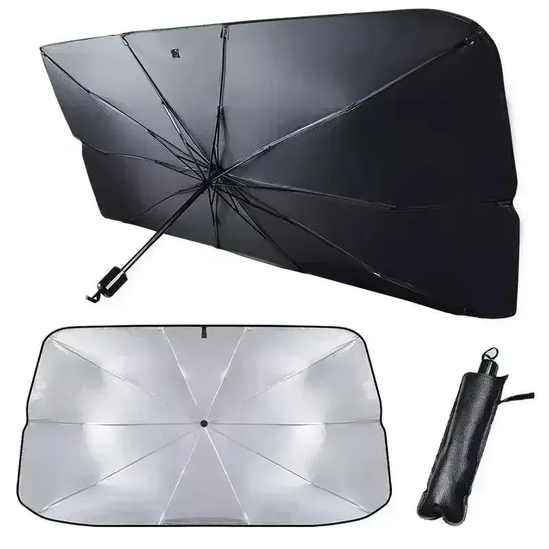 Parasolka przeciwsłoneczna na  – Car Sunshade Windshield Umbrella Foldable recenzja i cena