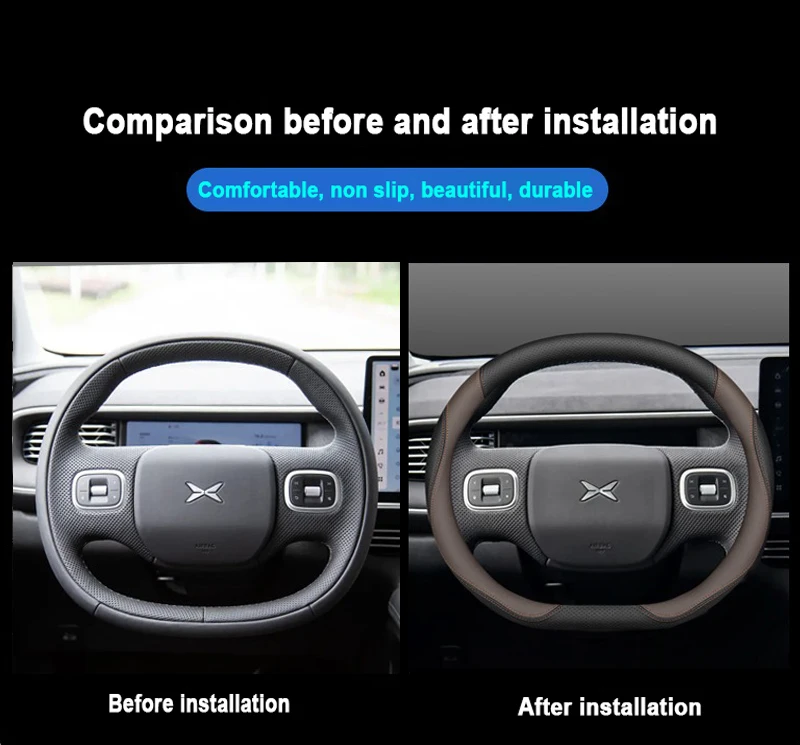 Pokrowiec na kierownicę samoch – Car Steering Wheel Cover Anti Slip Breathable recenzja i cena