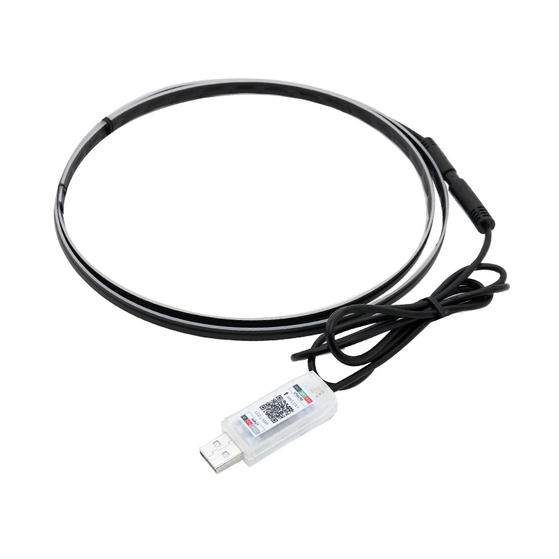 Kolorowe LED wnętrze samochodu – Led Ambient Interior Car Lights App Control recenzja i cena