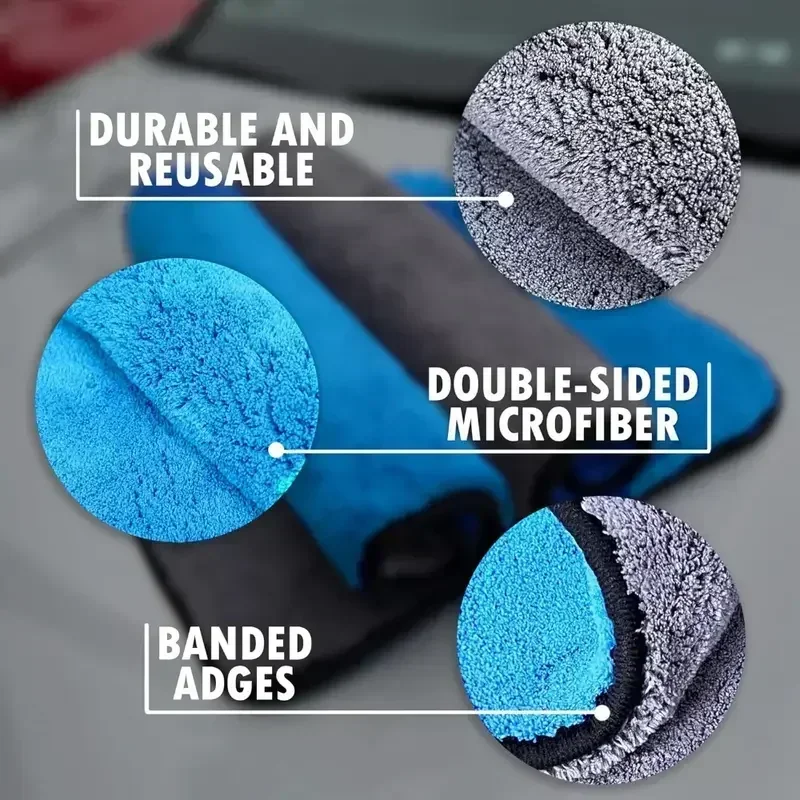 Ręcznik do mycia samochodu 1/5 – Microfiber Car Drying Towel Super Absorbent recenzja i cena