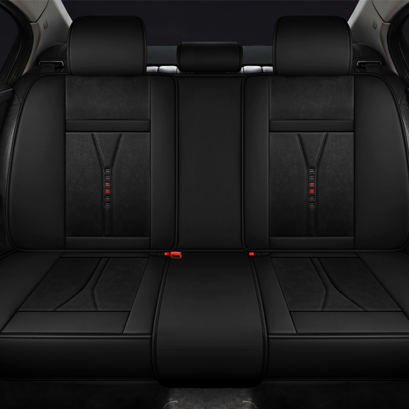 Skórzane Pokrowce na Siedzenia – Leather Car Seat Covers Full Set Universal recenzja i cena