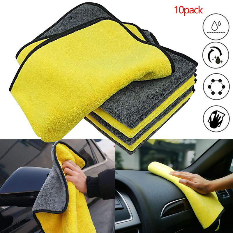Bardzo Gruby Ręcznik Mikrofibr – Microfiber Car Drying Towel Super Absorbent recenzja i cena