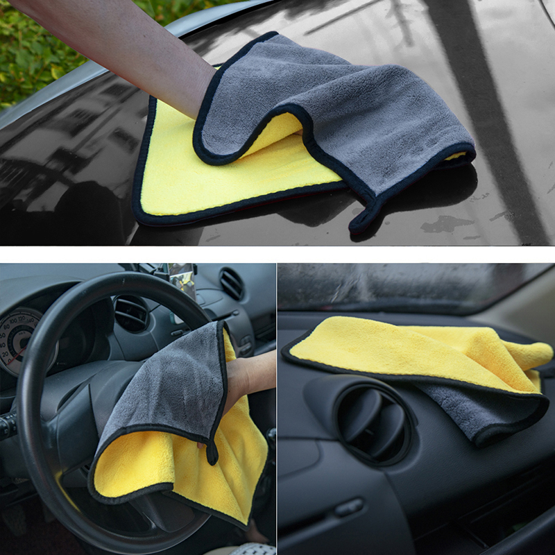 Bardzo Gruby Ręcznik Mikrofibr – Microfiber Car Drying Towel Super Absorbent recenzja i cena