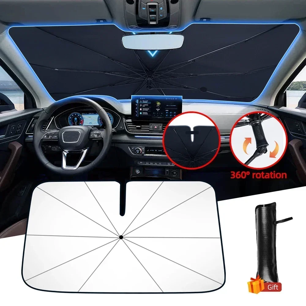 Składana osłona przeciwsłonecz – Car Sunshade Windshield Umbrella Foldable recenzja i cena