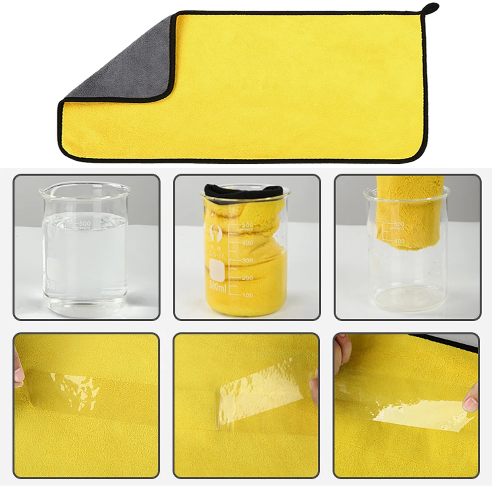60x160cm Ręcznik z mikrofibry  – Microfiber Car Drying Towel Super Absorbent recenzja i cena